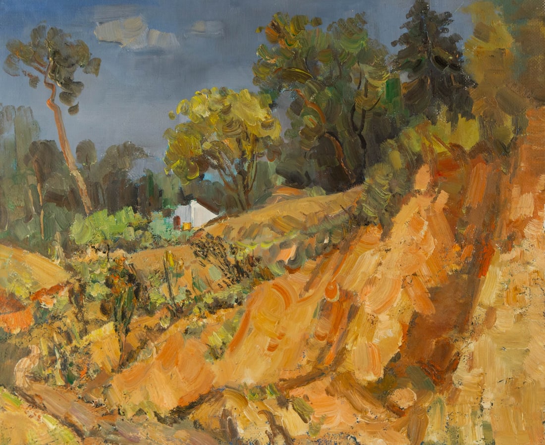 Mingyan Li Landscape Original Oil On Canvas "Summer" (1 of 11)