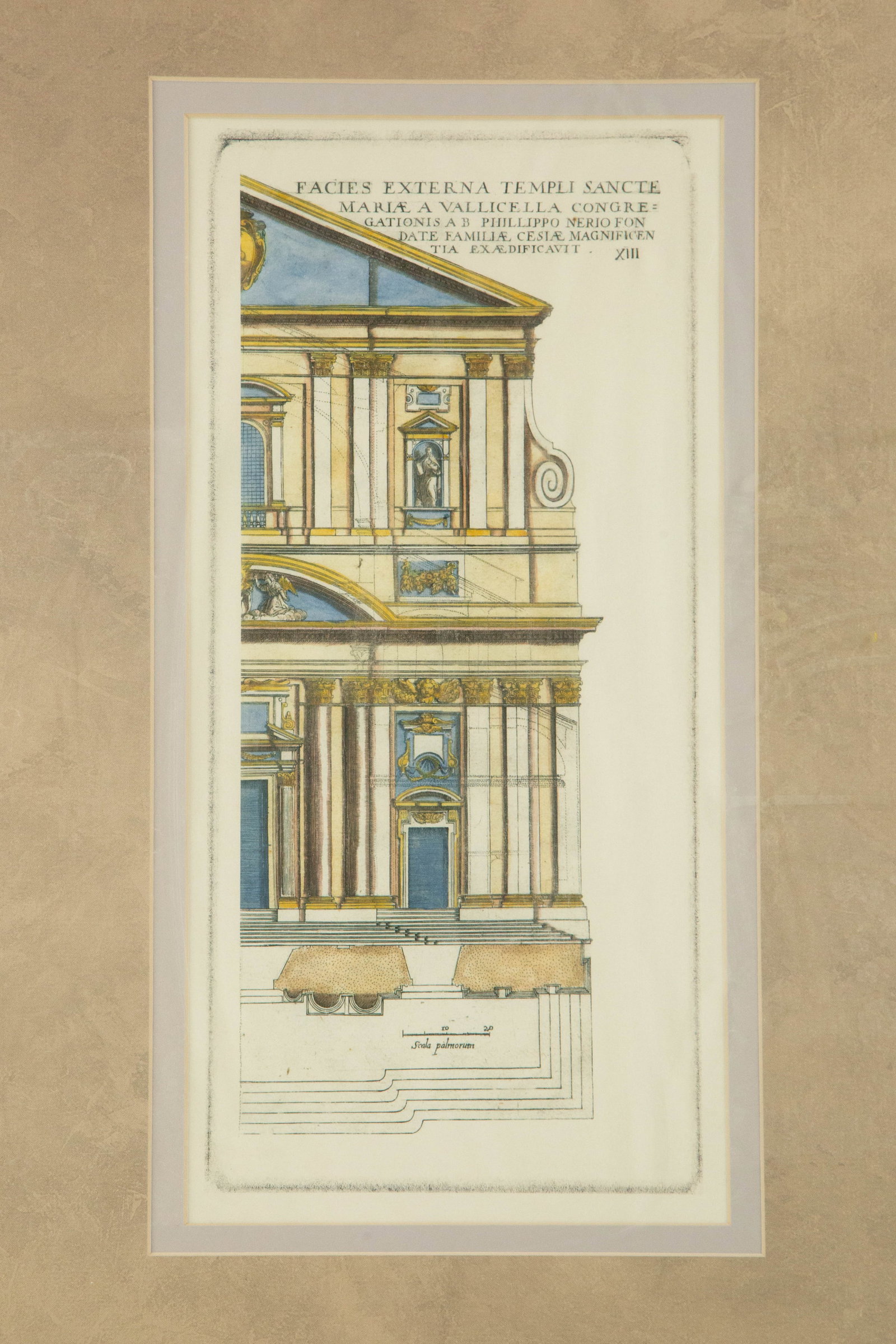Architecture Poster Print "Classical Facade I" - 2