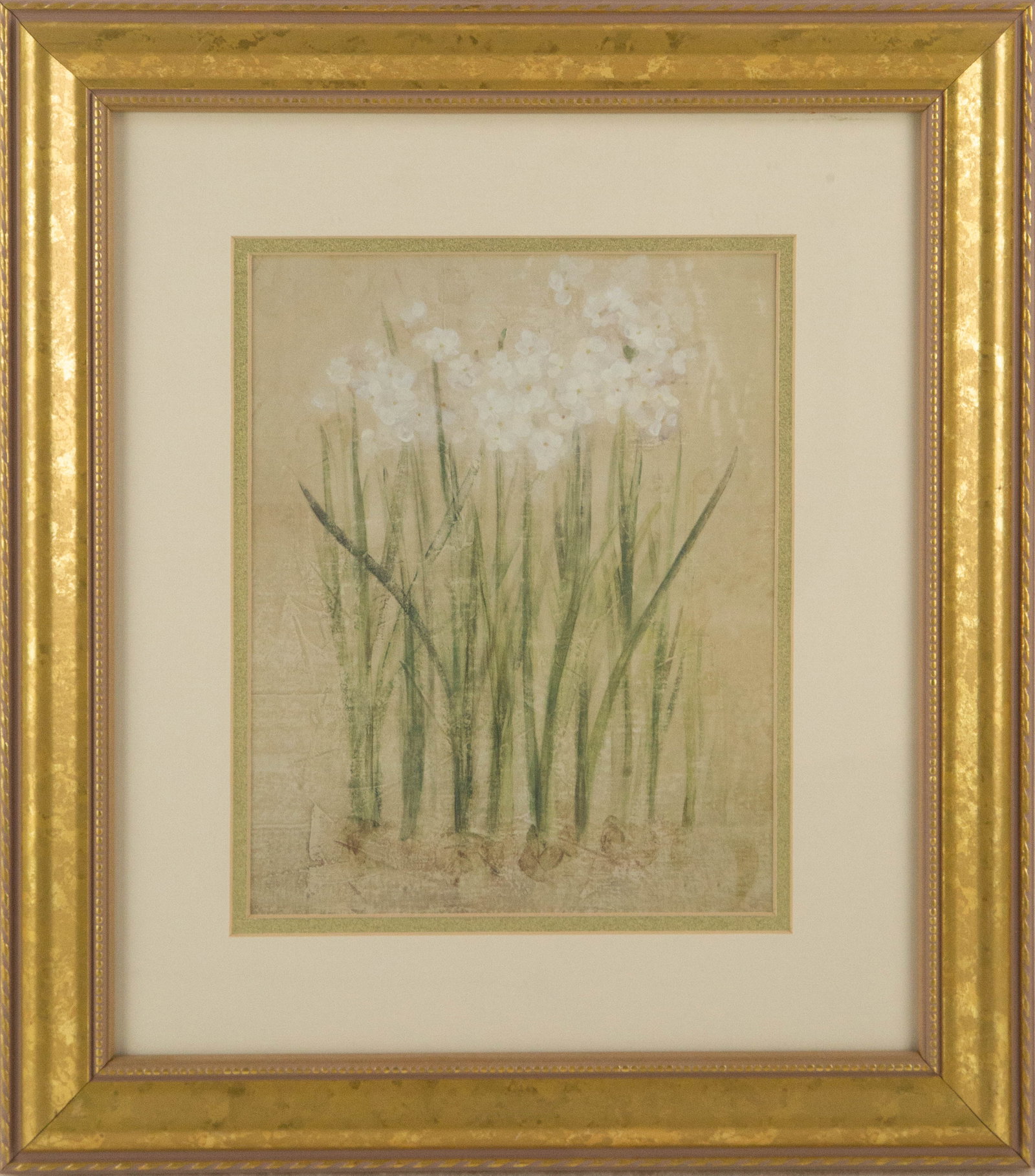 Cheri Blum ( American, 1969-2003 ) Floral Print "Small Narcissus" (1 of 8)