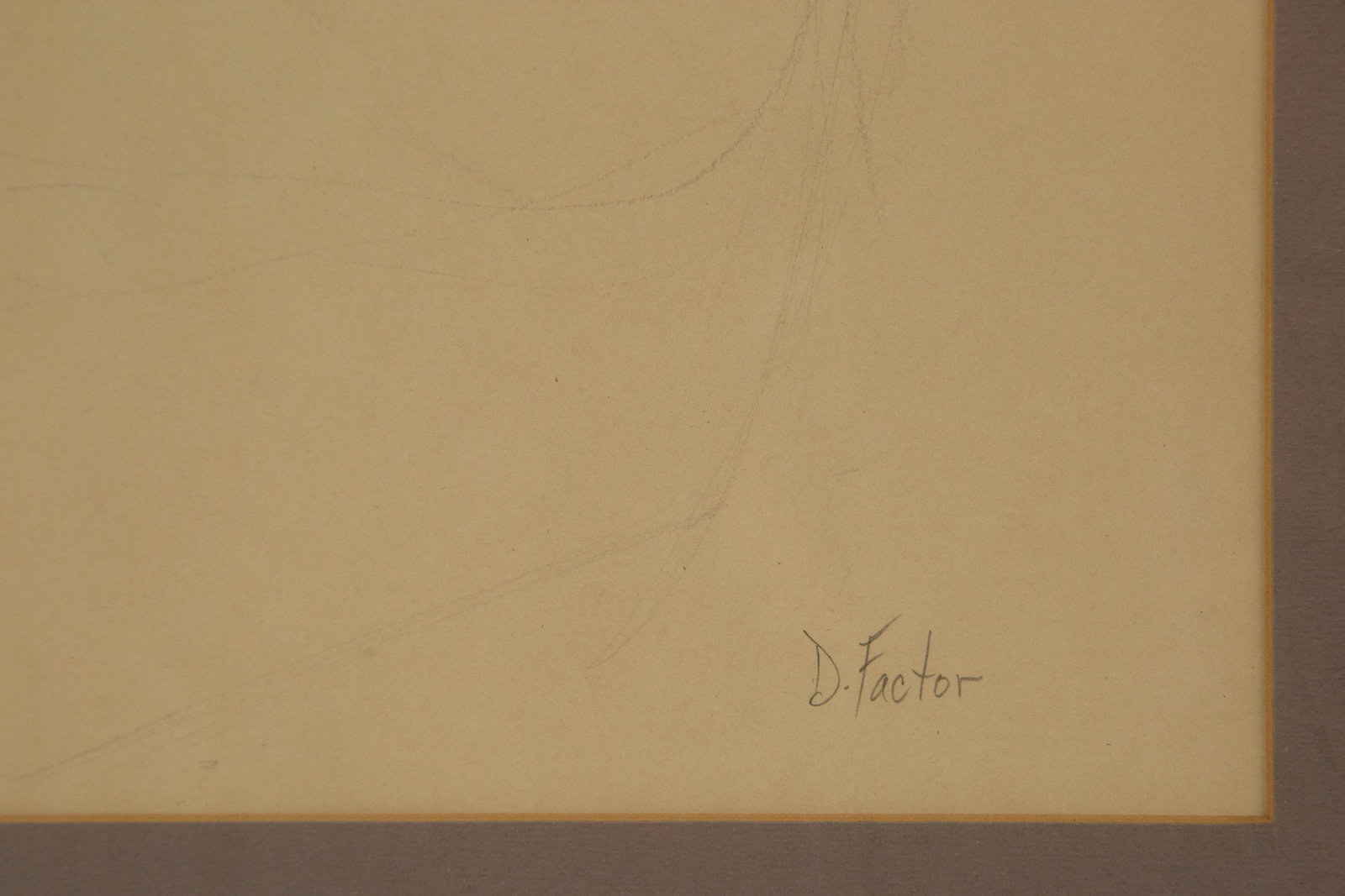Diane Factor Portrait Graphite "After Math" - 11