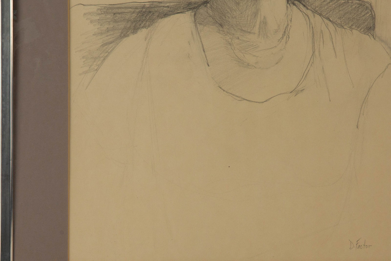Diane Factor Portrait Graphite "After Math" - 5