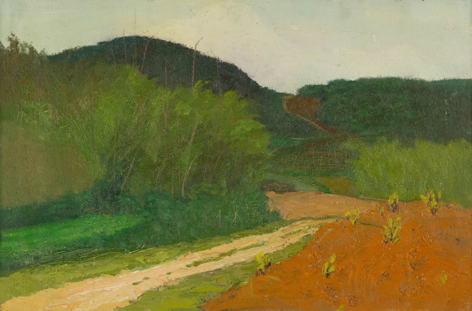 ShiLian Liu Landscape Original Oil On Canvas "Xuefeng Mountain I": Title: Xuefeng Mountain I Medium: Oil on canvas Size: 15.5 x 23 inches Frame: Framing options available! Condition: The painting appears to be in excellent condition. Note: This painting is unstretche