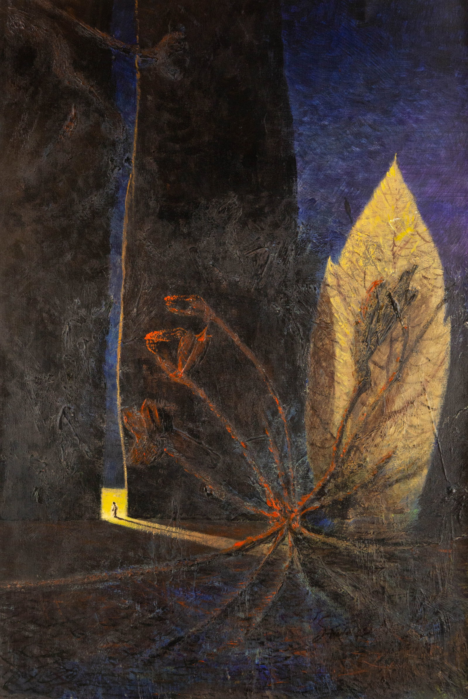 ZhenPeng Sun Contemporary Original Oil On Canvas "Bright" (1 of 10)