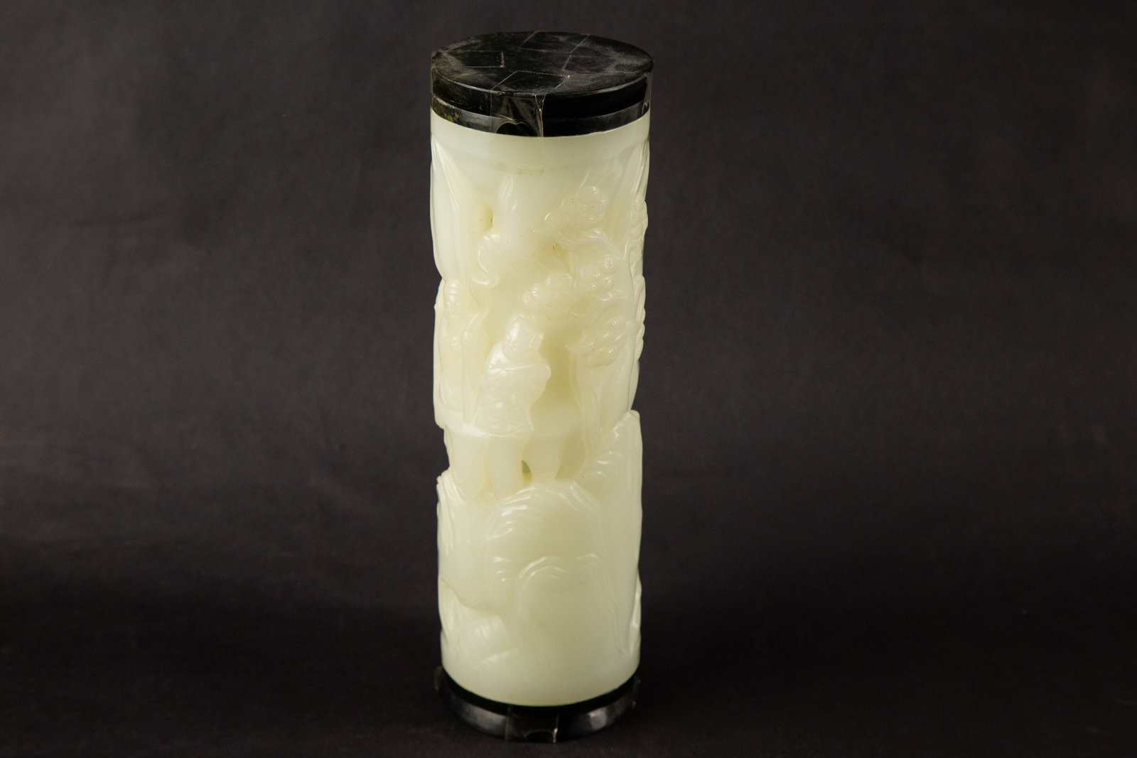 Carved Hardstone Incense Holder (1 of 6)