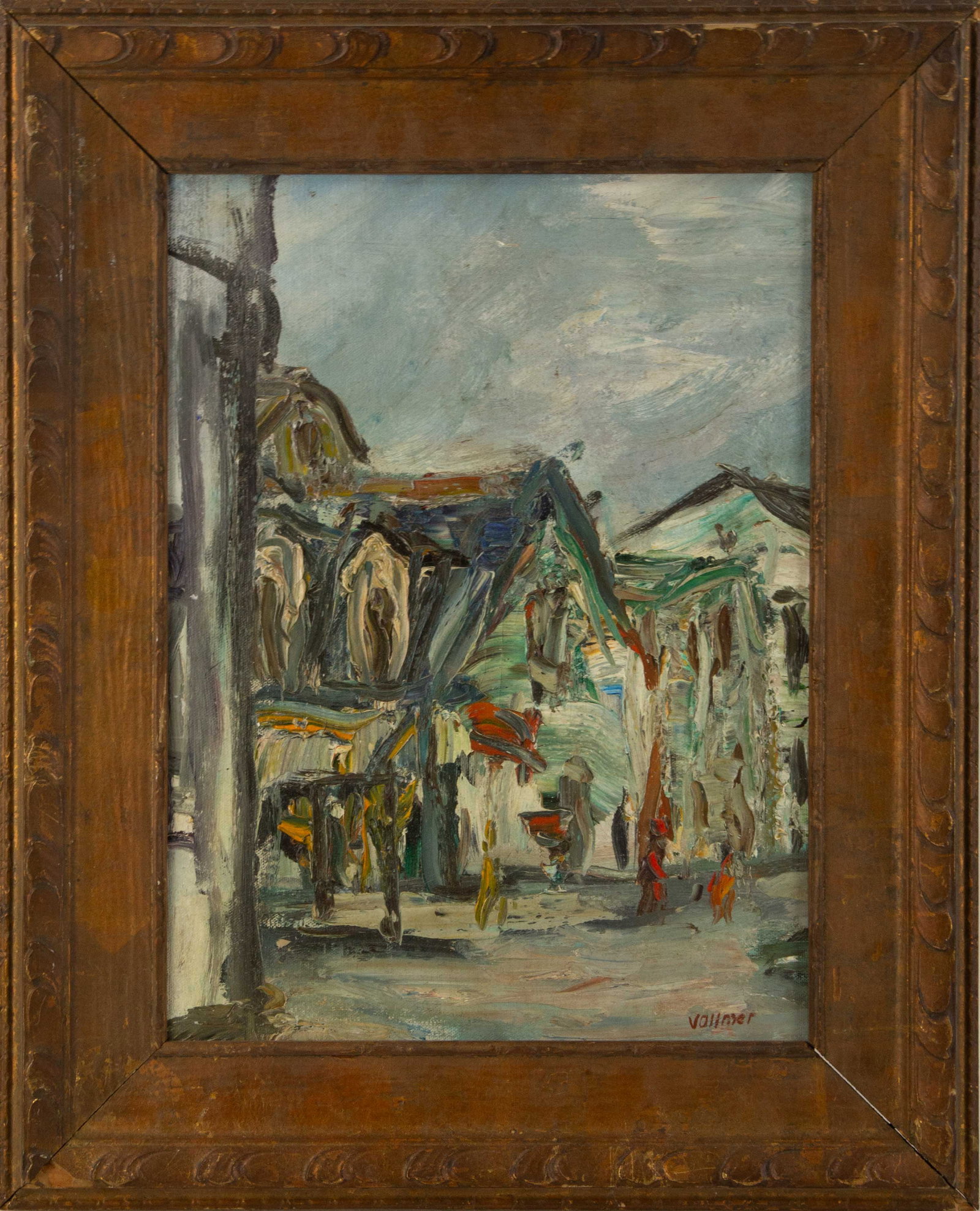 Grace Libby Vollmer Landscape Oil On Board: Medium: Oil On Board Style: Landscape Painting Size: 16 x 12 inches Frame Size: 17.5 x 21.5 inches Condition: Signature: Hand-signed Artist: Grace Libby Vollmer CO2605152 Bidders need to know Al