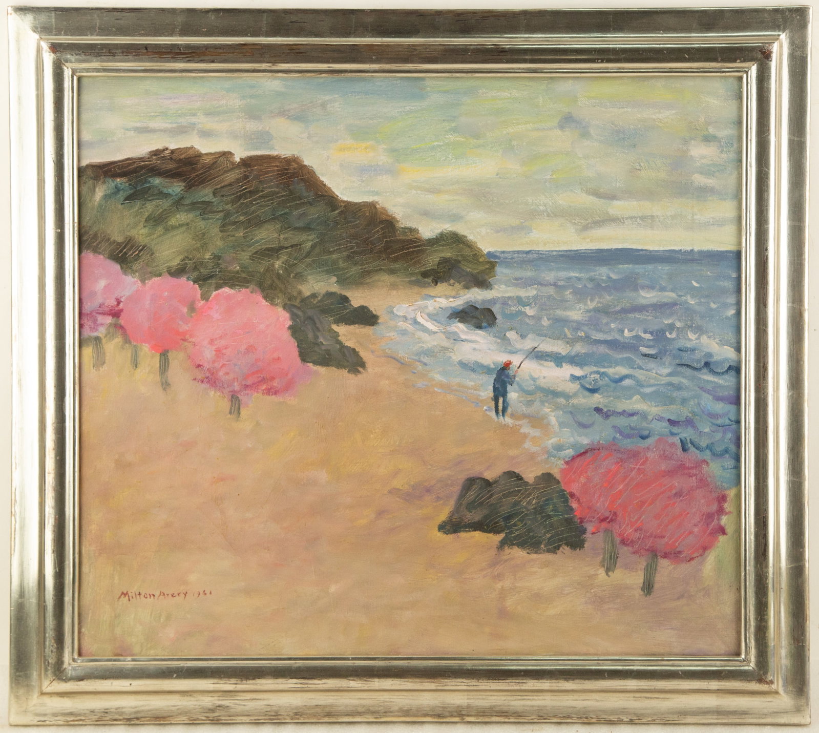 Milton Avery ( American, 1885 - 1965 ) Contemporary Art Oil On Canvas (1 of 9)