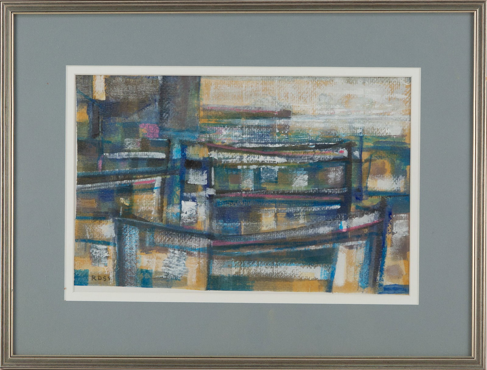 Richard Diebenkorn(1922-1993)Untitled Acrylic and graphite on paper: Richard Diebenkorn(1922-1993)Untitled Acrylic and graphite on paper Medium: Acrylic and graphite on paper Style: Abstract Painting Size: 15x 10 inches Frame Size: 22x 17 inches Condition: This artwork