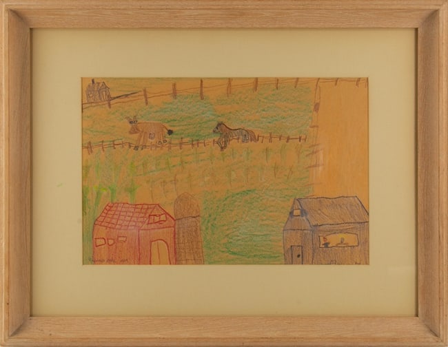 Reynolds Beal ( American, 1866 - 1957 ) Landscape Pastel: Medium: Pastel Style: Landscape Painting Size: 11.5 x 17.5 inches Frame Size: 21 x 27 inches Condition: This artwork is in good overall condition for its age. Signature: Hand-signed Artist: Reynolds B
