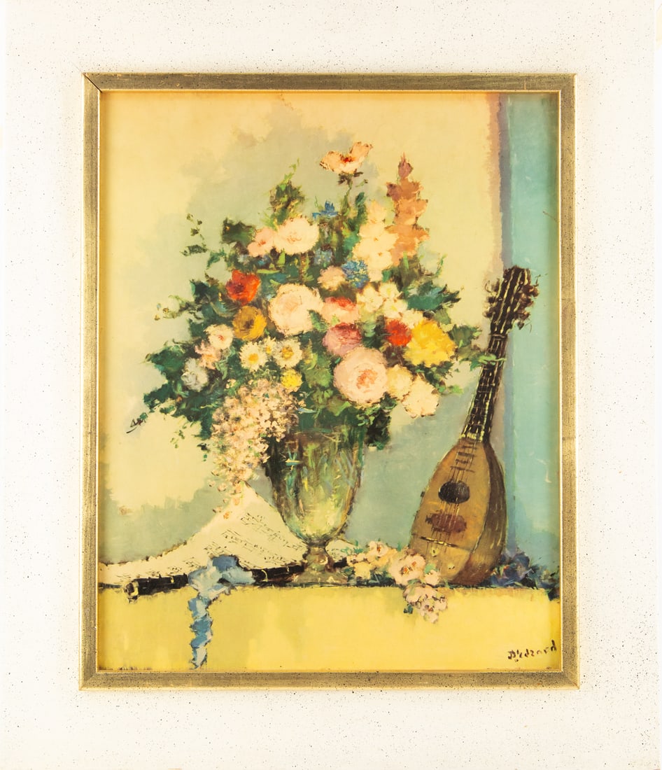 Dietz Edzard Floral Acrylic Painting "Flower": Title: Flower Medium: Acrylic Painting Size: x inches Frame: Framing options available! Condition: Note: This painting is unstretched, shipped rolled unless stretching/framing is ordered. Year: Artist