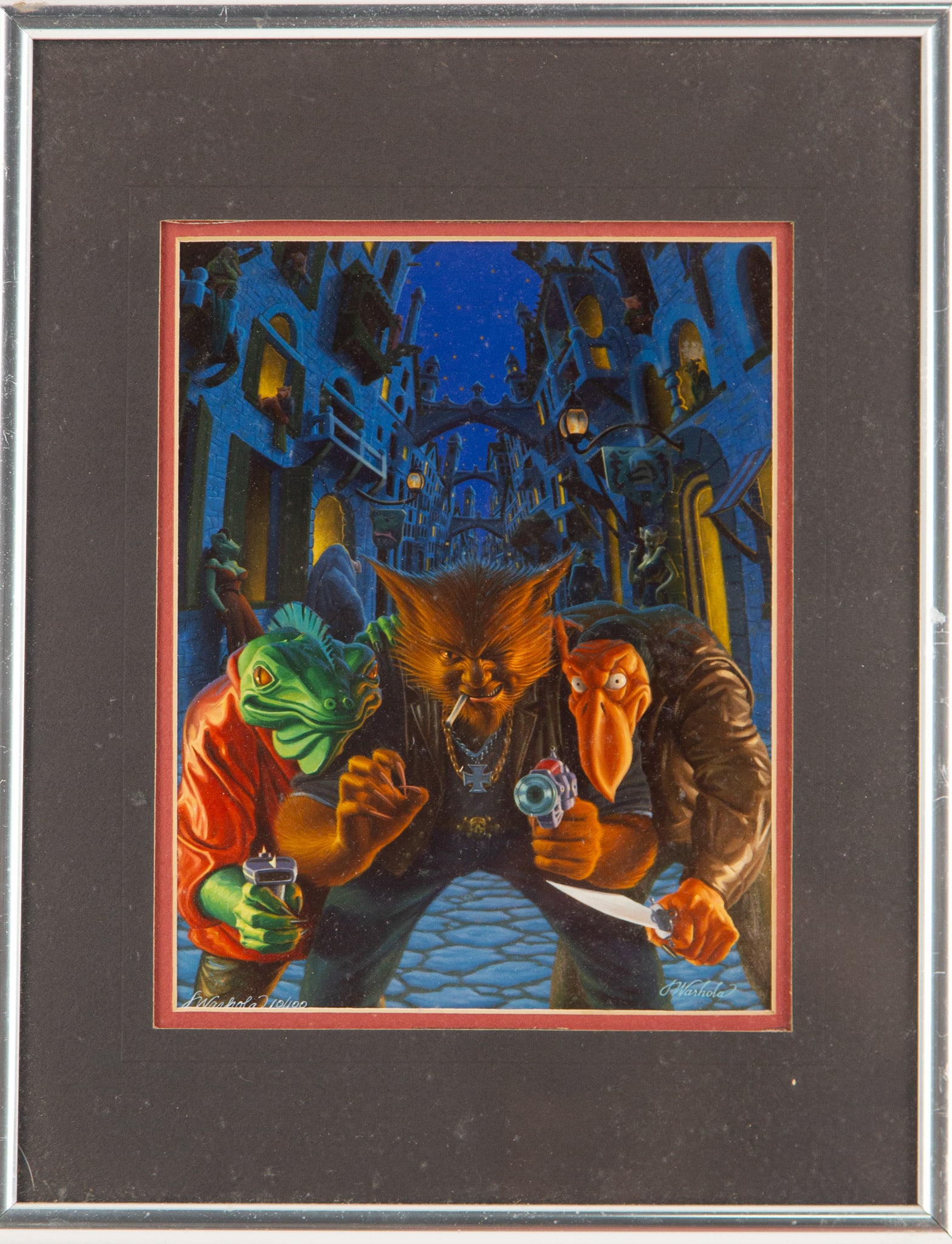 Fantasy Art: Framing Options: We offer in house framing if you would like your artwork to be framed. Please contact us after the sale for a quote. We have experienced framers who would love to frame your artwork t