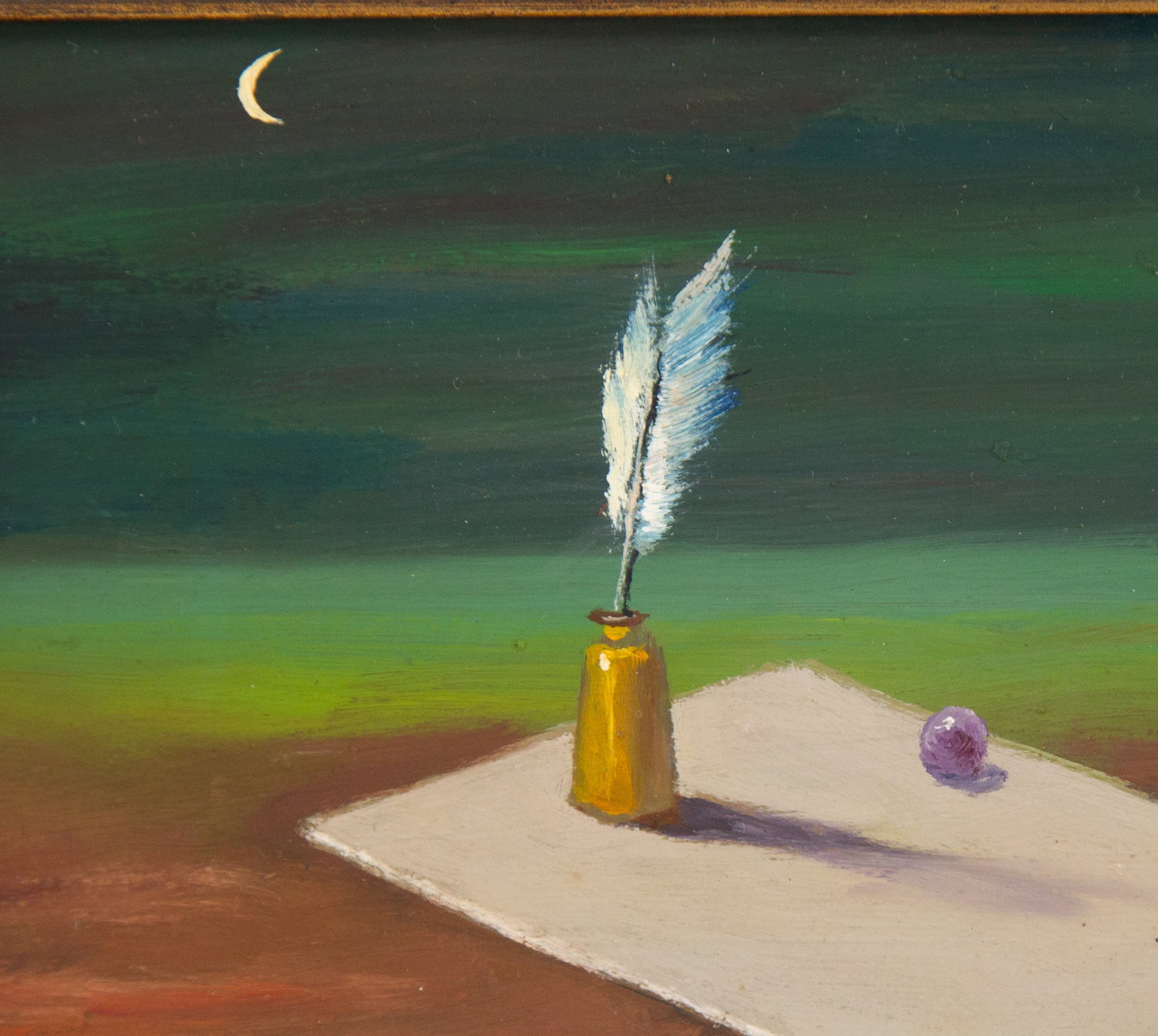 Gertrude Abercrombie ( American, 1909 - 1977 ) Surrealist Oil On Board - 3