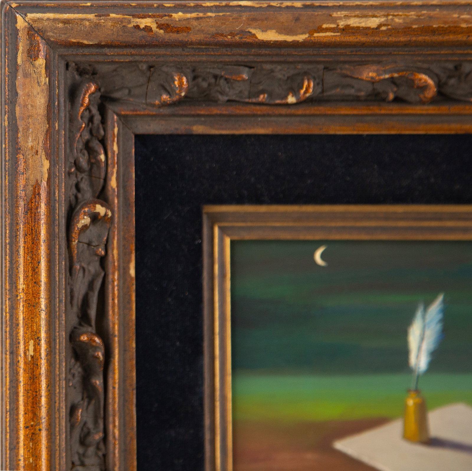 Gertrude Abercrombie ( American, 1909 - 1977 ) Surrealist Oil On Board - 4