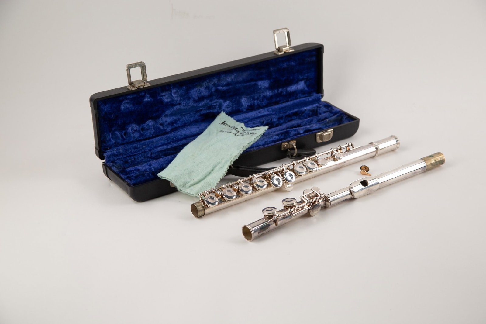 Silver-Tone Concert Flute with Case - 5
