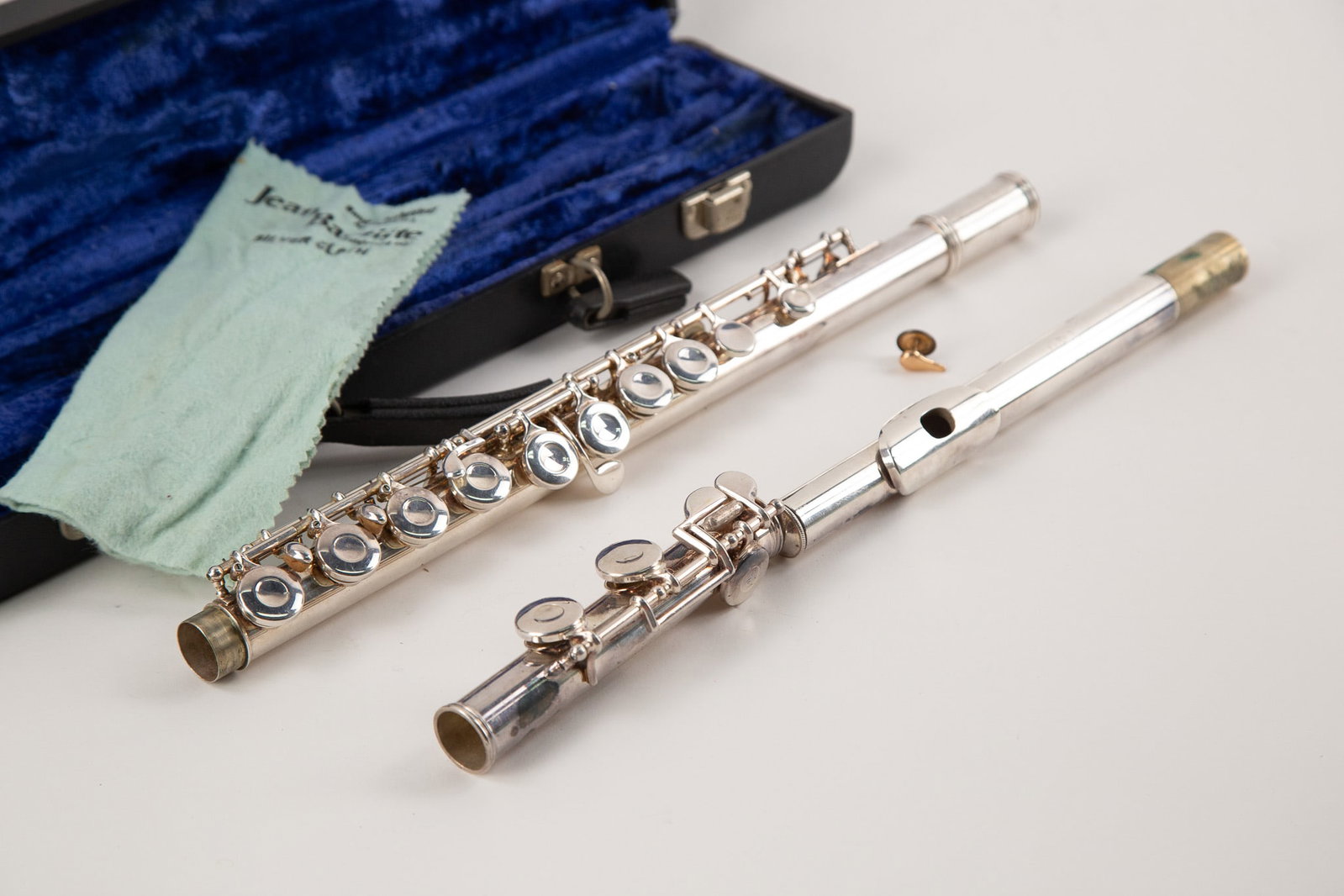Silver-Tone Concert Flute with Case - 6
