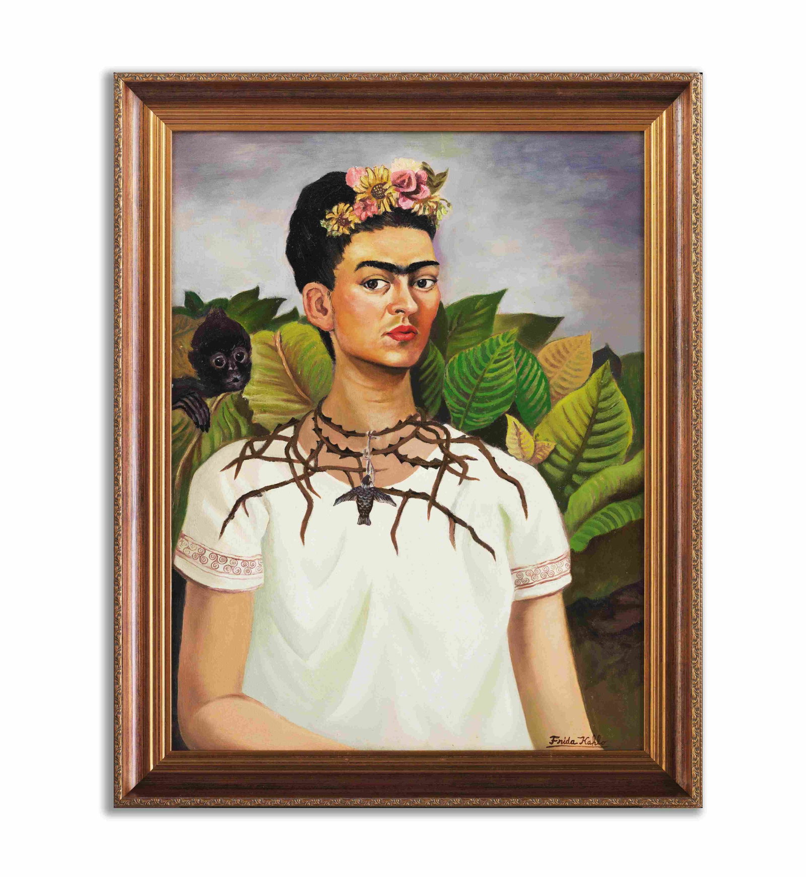 Frida Kahlo (1907-1954), Attributed to, Oil on Canvas (1 of 2)