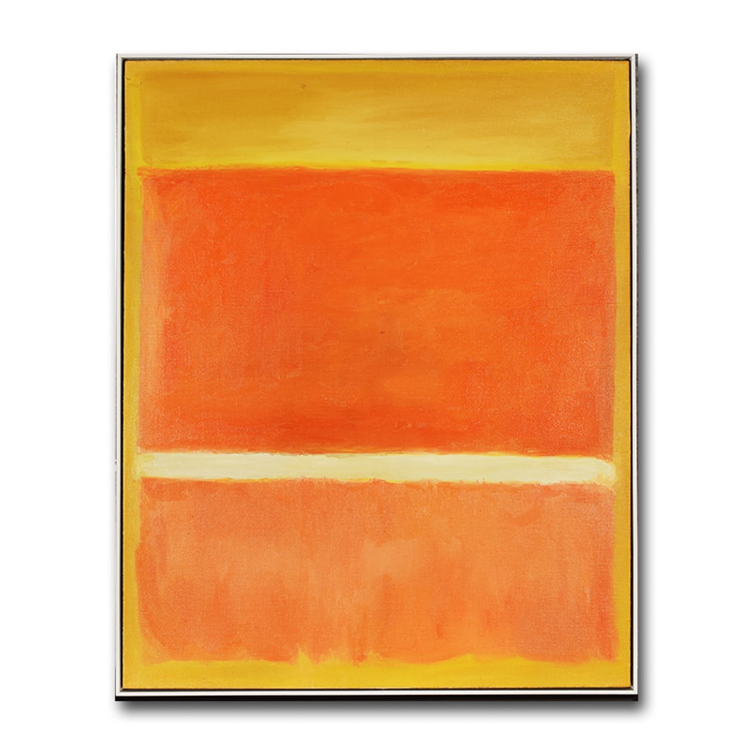 Mark Rothko (1903-1970), Attributed to, Oil on Canvas: MARK ROTHKO (1903-1970), ATTRIBUTED TO, OIL ON CANVAS Dimensions: 100 x 80 cm. All measured values are approximate. Provenance and Authenticity: This painting is presented in the manner and style asso