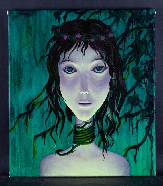 Fine Art Original Oil By Artist Huaxiang Li "Prevalence: Medium: Oil on canvas Size: 13.5" x 15.5" Frame Size: Framing Option Available! Please Message Us For Details! Age: 2000s Condition: Good, no damage seen Artist: Huaxiang Li Great for collection or ho