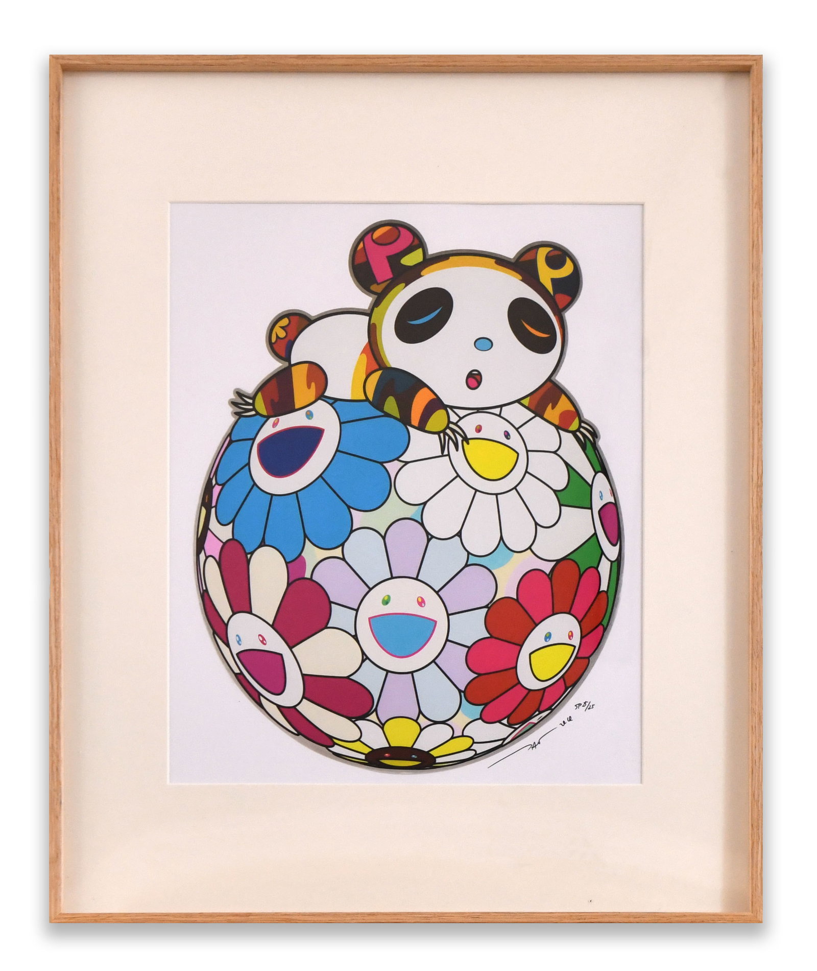 Takashi Murakami (b. 1962), Attributed to, Color Print on Paper: TAKASHI MURAKAMI (B. 1962), ATTRIBUTED TO, COLOR PRINT ON PAPER Dimensions: 50 x 40 cm Provenance and Authenticity: Private collection. Presented as an attributed work associated with Takashi Murakami
