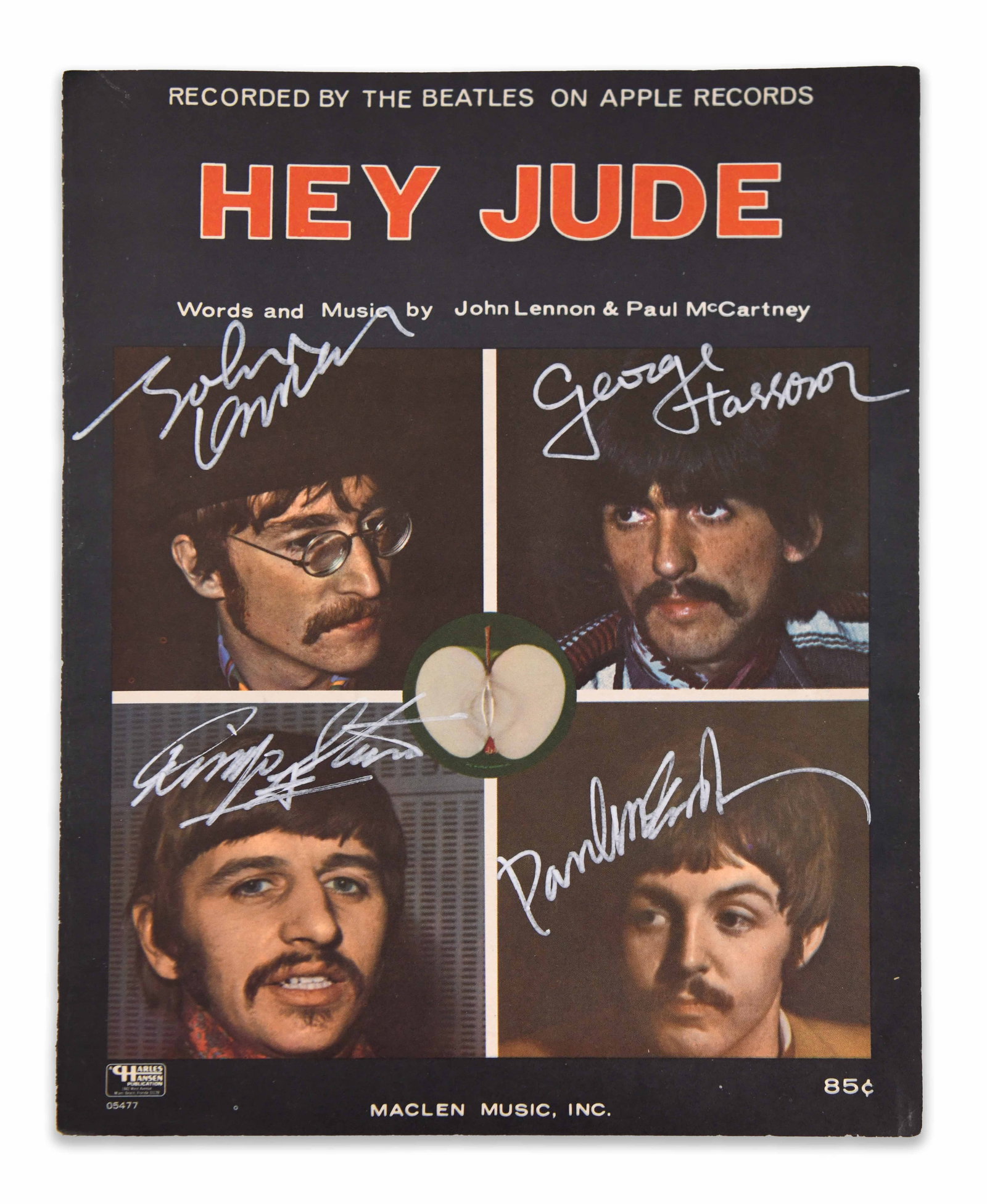 HEY JUDE SHEET MUSIC (1 of 3)