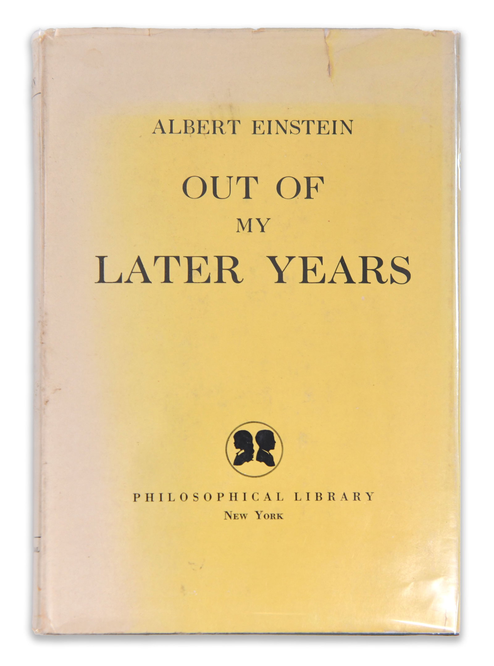 OUT OF MY LATER YEARS BY ALBERT EINSTEIN (1 of 5)
