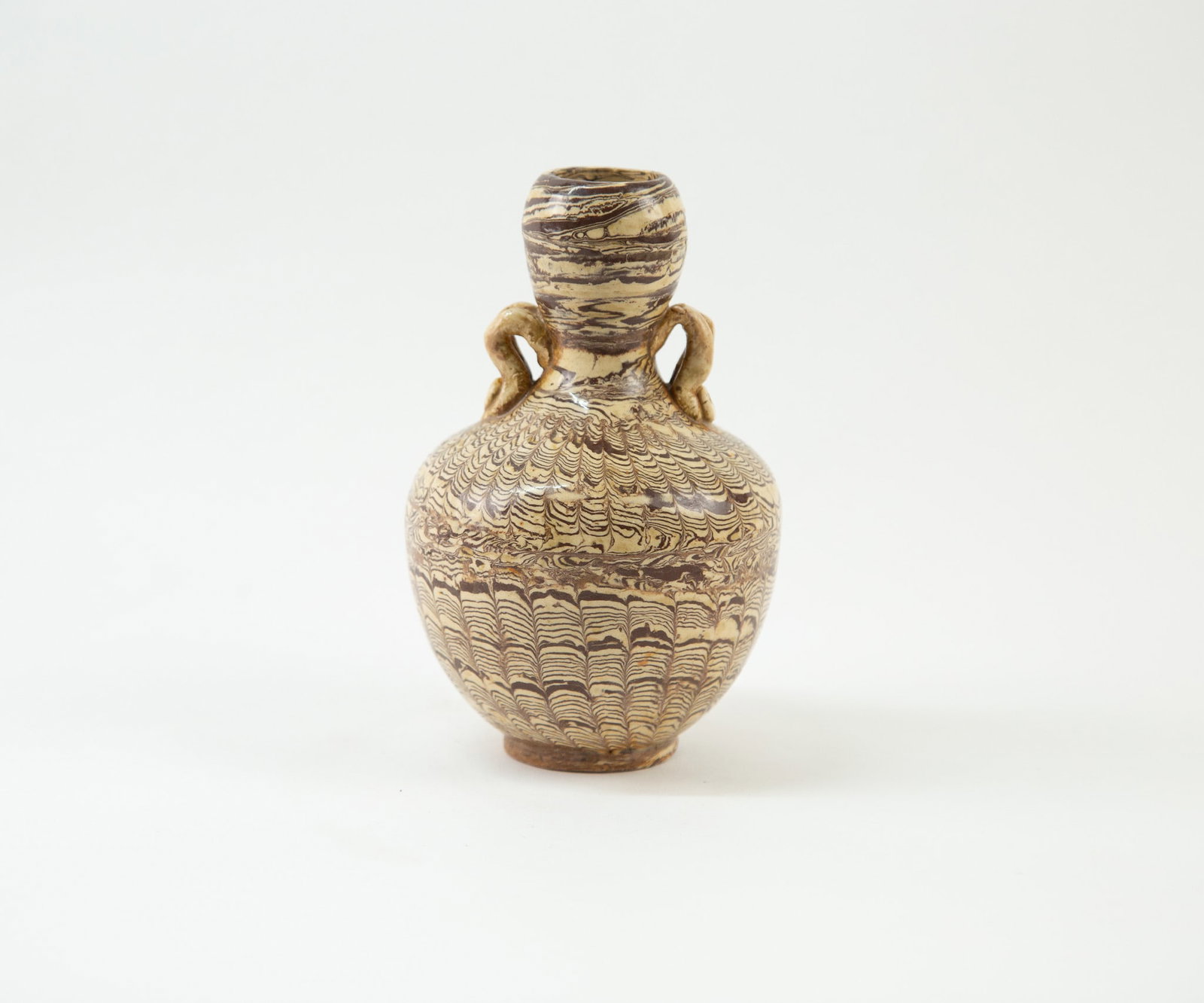 Twisted-Clay Double-Handled Vase (1 of 4)