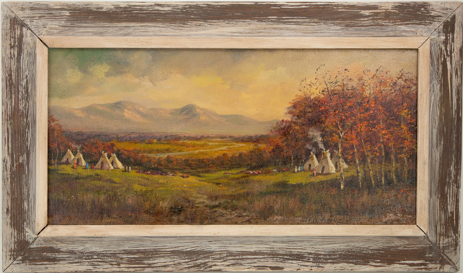 Landscape Oil Painting by Joseph Henry Sharp(1859-1953) (1 of 6)