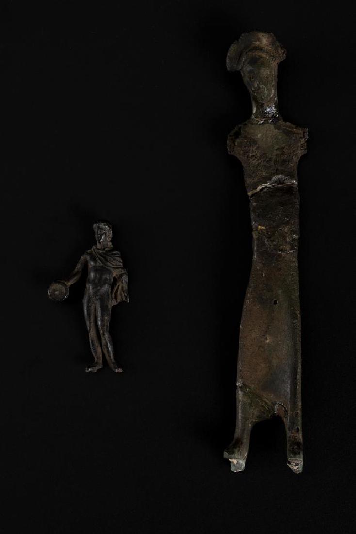 DUE STATUETTE DI OFFERENTI DATAZIONE: II-I sec. a. C. (1 of 1)