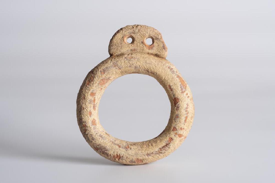 RARO IDOLO CIRCOLARE ANATOLICO DATAZIONE: IV-III (1 of 2)