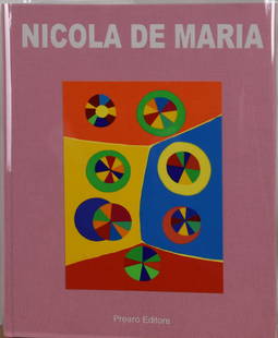 I MIEI DIPINTI S'INCHINANO A DIO: Nicola De Maria(1954)I MIEI DIPINTI S'INCHINANO A DIOlibro opera con testi di Marco Bazzini e Achille Bonito OlivaFormato cm 26x20Pag. 320 stampate a 4 coloriedizione cartonata rivestita in seta india