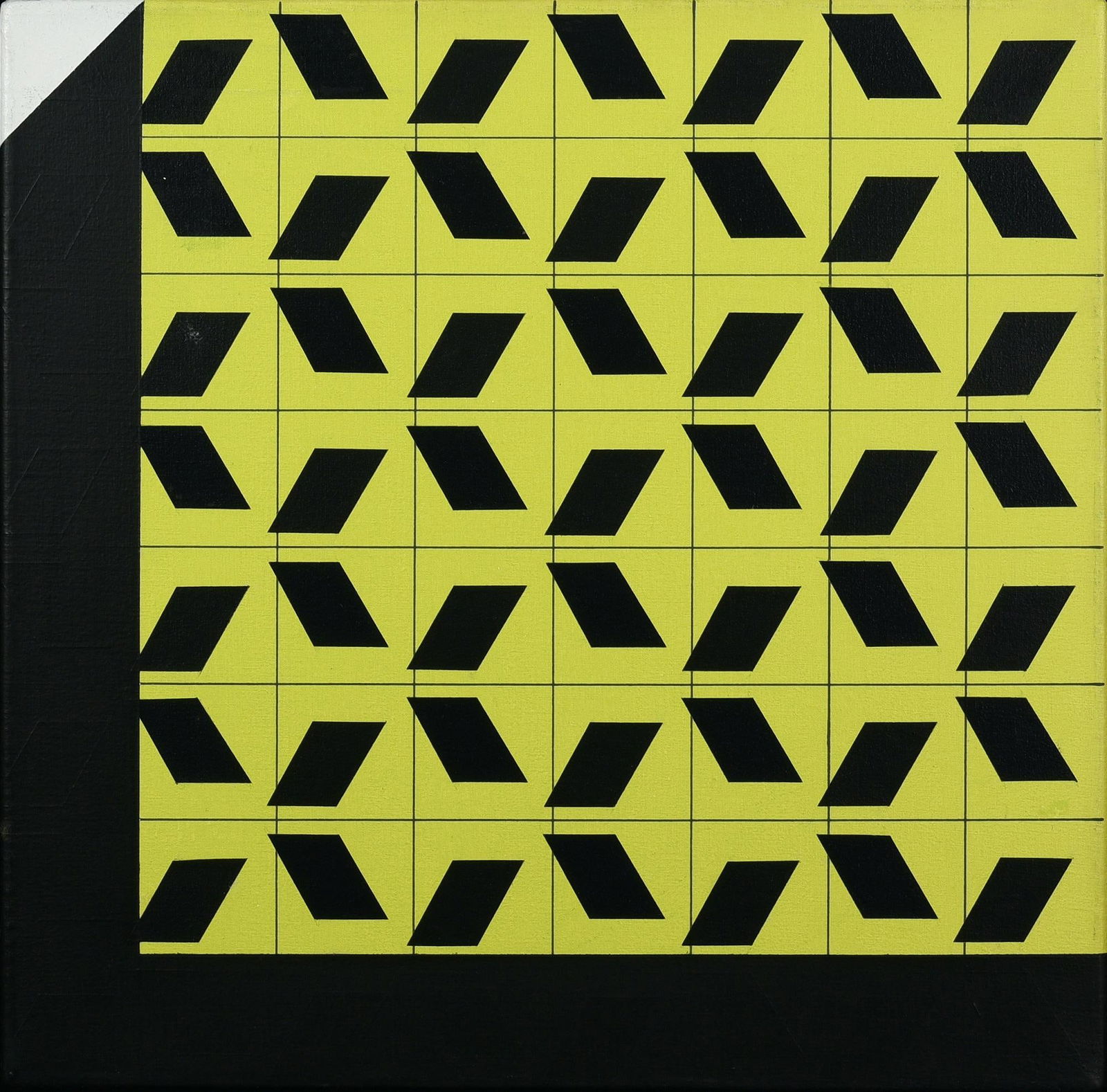 Walter Fusi (1924 - 2013) PENETRAZIONE 069/74, 1974: Walter Fusi(1924 - 2013)PENETRAZIONE 069/74, 1974acrilico su tela, cm 40x40sul retro: firma, titolo, data ed etichetta Galleria Open Art, PratoProvenienzaGalleria Open Art, PratoCollezione privata