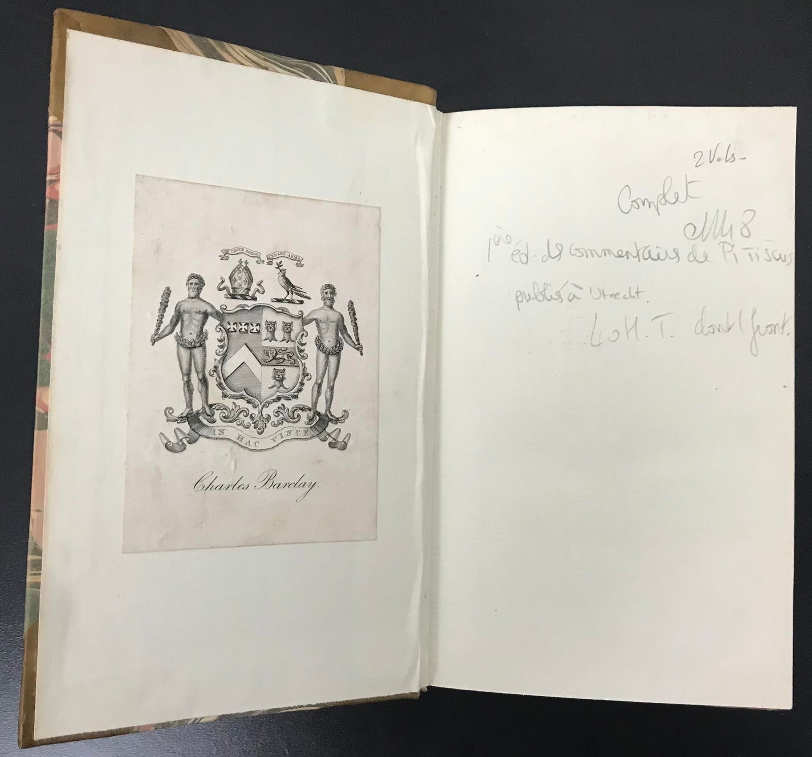 Caio Tranquillo Svetonio CAJI SUETONII TRANQUILLI OPERA, et In illa Commentarius Samuelis Pitisci, (1 of 4)