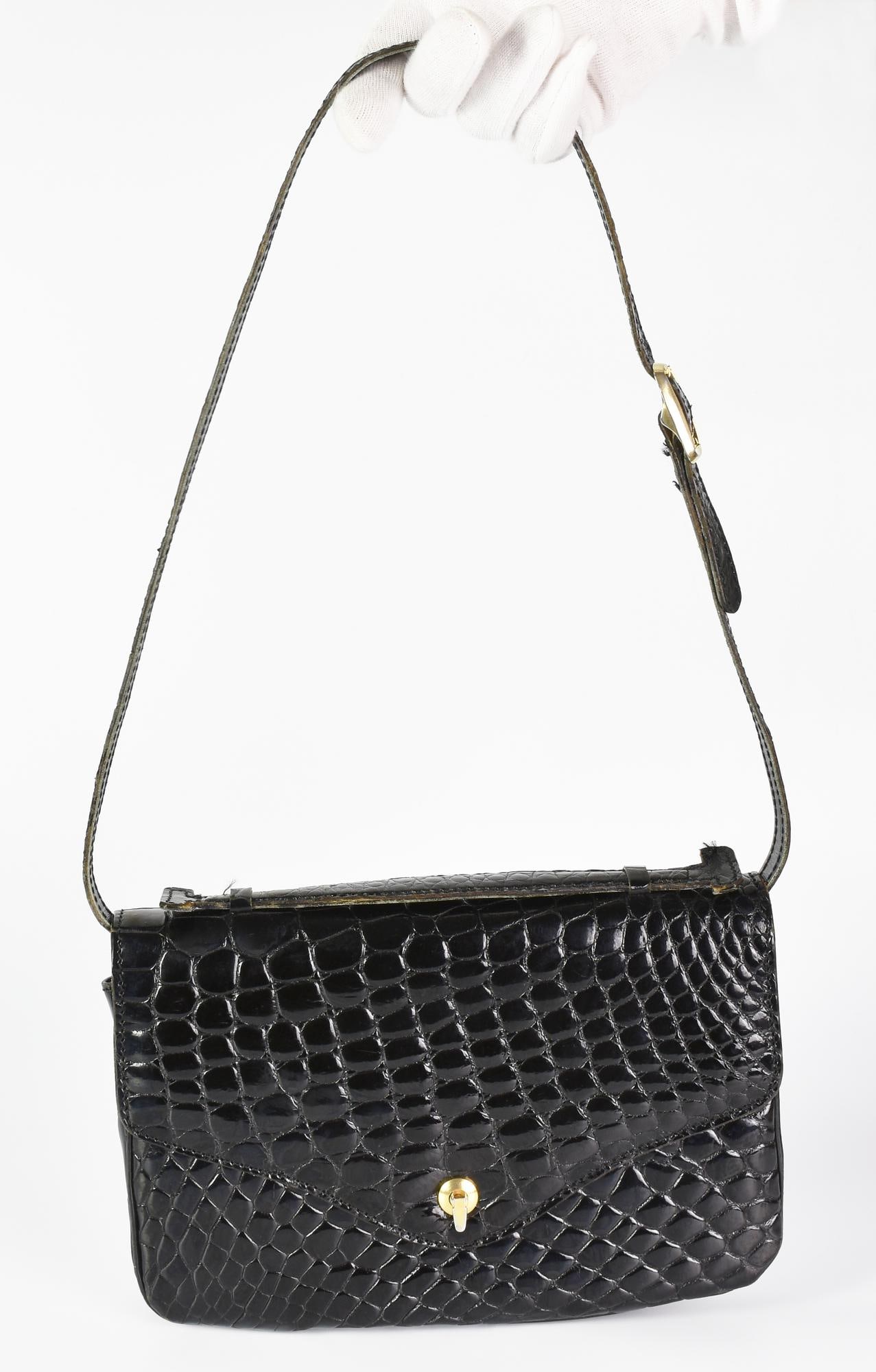 Nina Ricci CROCODILE SHOULDER BAG (1 of 6)
