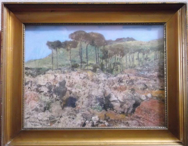 GIUSEPPE CASCIARO (1863-1941) Ischia Landscape (1 of 8)