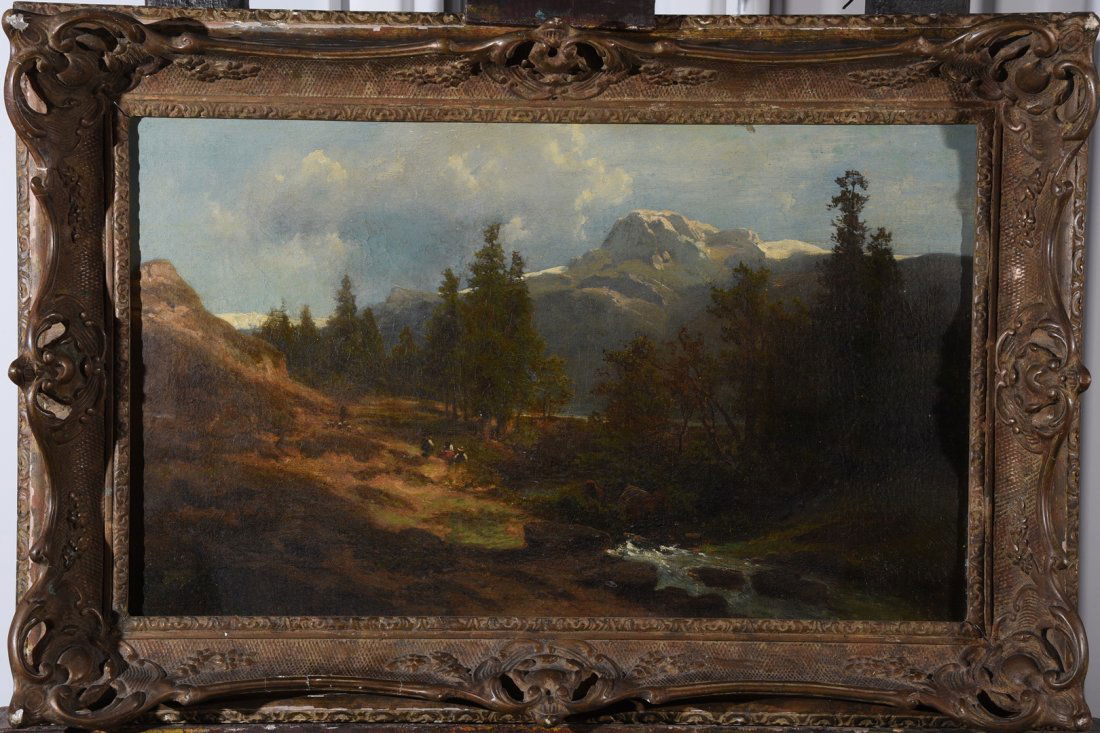 GERMAN SCHOOL (XIX) Landscape (1 of 6)