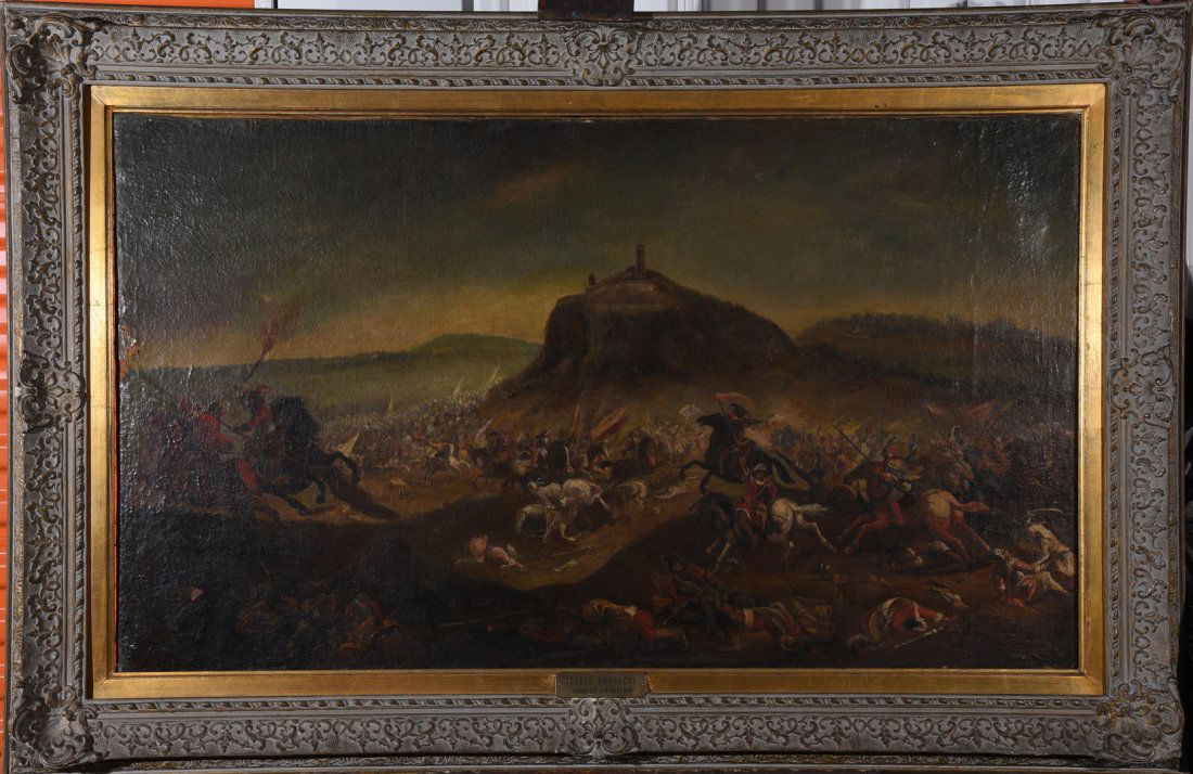 ATTRIBUTED JOSEPH PARROCEL(1704-1781)Turkish Battle (1 of 10)