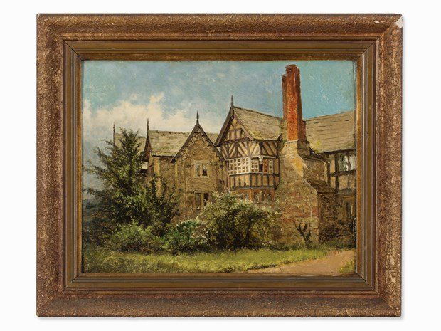 BENJAMIN WILLIAM LEADER(1831-1923), Old Cottage (1 of 9)