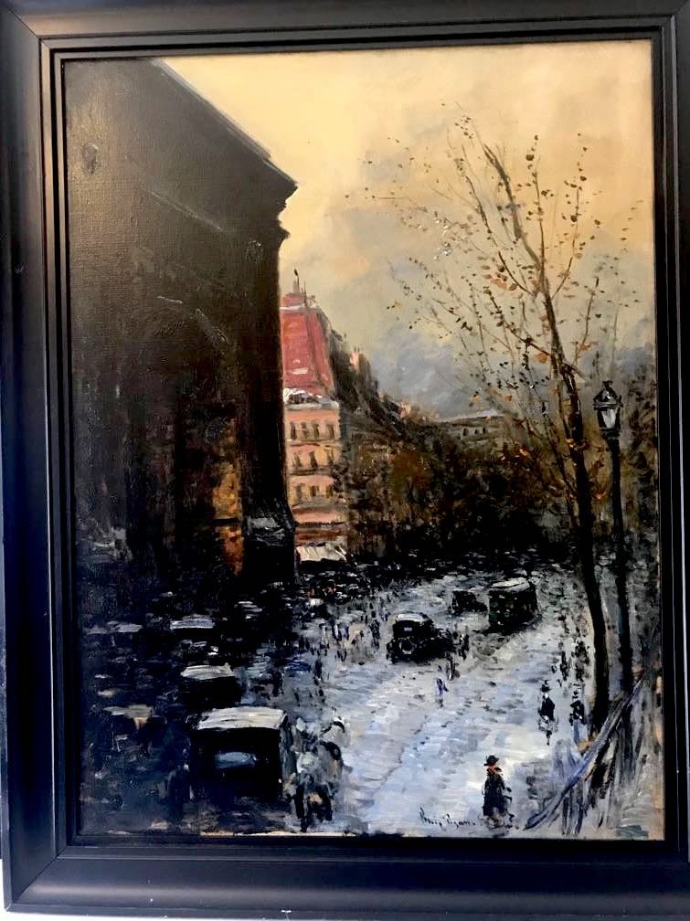 RUIZ PIZARRO (XIX) Winter in Paris (1 of 9)