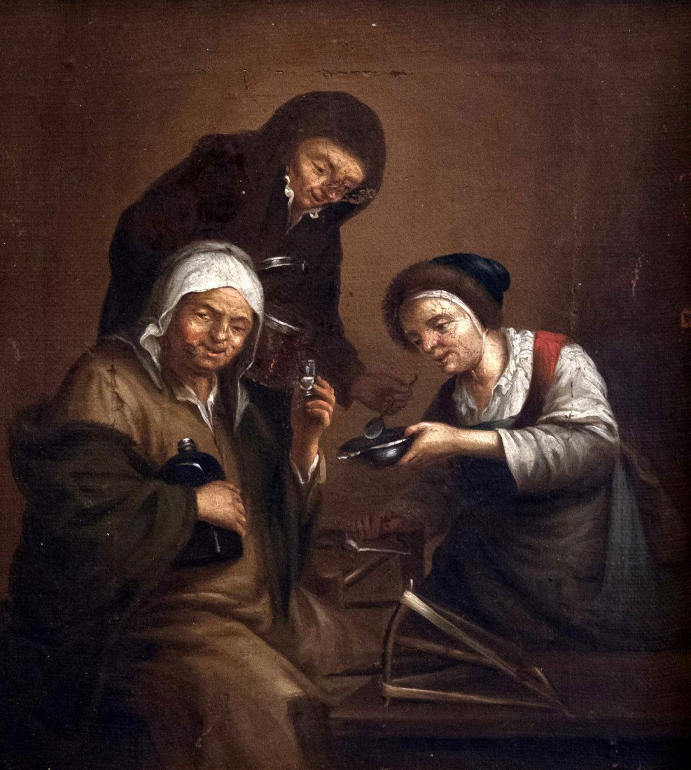 MANNER VON MIERIS XVIII c Interior scene (1 of 5)