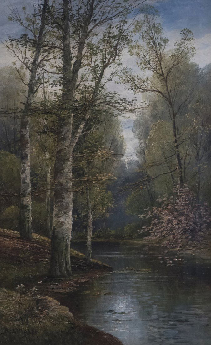 B.LAMBERT aka KARL KAUFMANN (1843-1905) Wooden Scene (1 of 7)