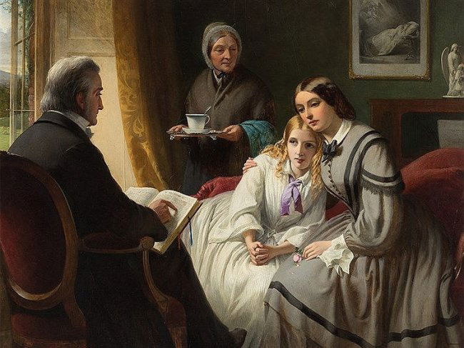THOMAS BROOKS (1818- 1891) The Reading (1 of 8)