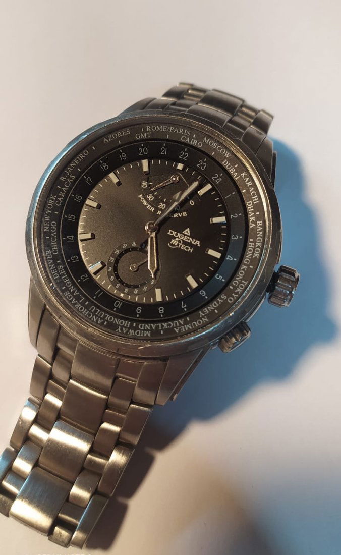 DUGENA Automatic Worldtimer. (1 of 1)