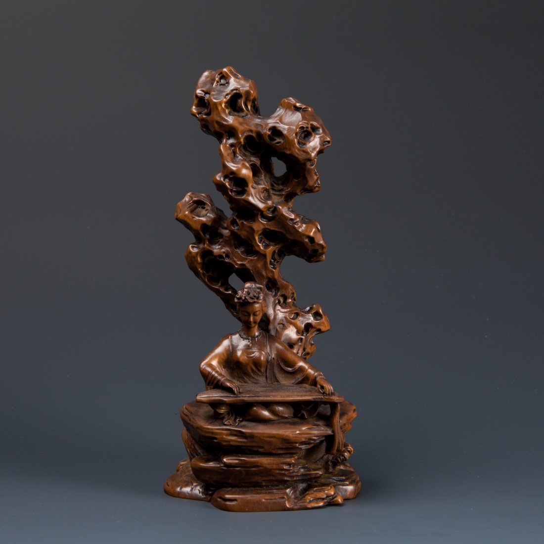 Carved Boxwood Figure (1 of 9)