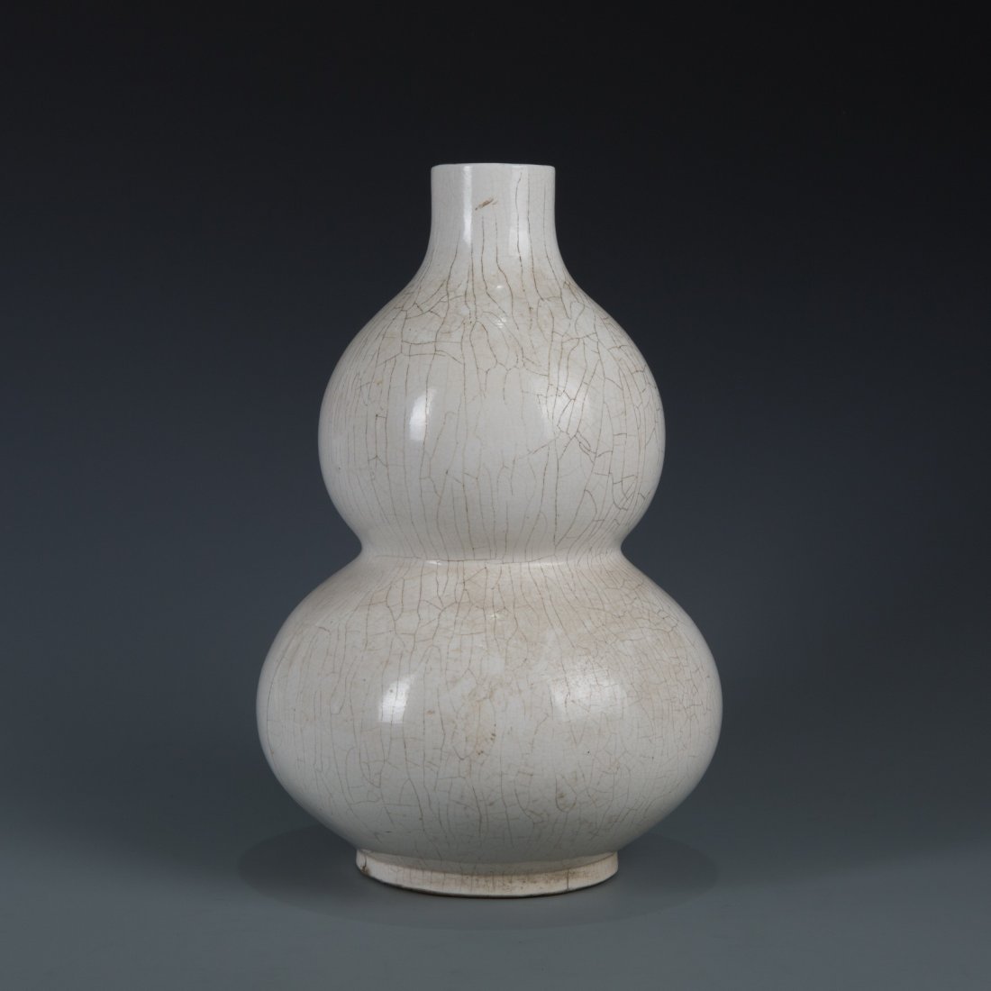 White-Glazed Double-Gourd Shape Vase (1 of 7)