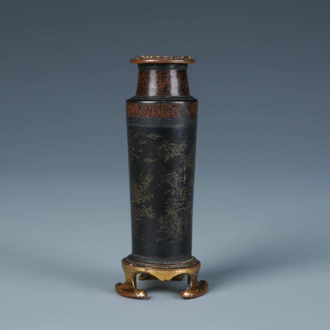 Gilt Bronze Vase (1 of 7)