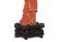 FINE CORAL FIGURE OF A LADY WITH A FLOWER BASKET - 7