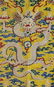 CHINESE QING DYN. YELLOW KESI SILK DRAGON ROBE - 3