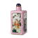 PINK-GROUND FAMILLE ROSE PORCELAIN SNUFF BOTTLE