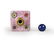 PINK-GROUND FAMILLE ROSE PORCELAIN SNUFF BOTTLE - 4