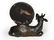 MING DYN. BRONZE QILIN-FROM STAND W/ ARCHAIC MIRROR - 2