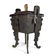 17/18TH C. LARGE BRONZE ARCHAIC STYLE FANG DING CENSER - 2